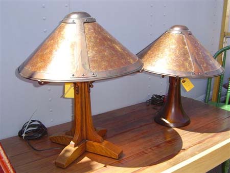 Lamps.Mica shade