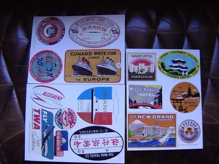 Travel stickers2
